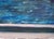Moisés Villafuerte "Salvame" Blue, Pink, and Red Abstract Contemporary Seascape Painting with Texts, 2022 For Sale - Image 4 of 9