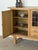 Mid 20th Century Mid-Century Modern Oak Credenza with Leaded Glass by Henning Kjærnulf, 1960s For Sale - Image 5 of 10