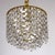Brass and Crystal Rainbow Chandelier from Palwa, 1970s For Sale - Image 10 of 18