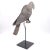 1900 - 1909 Tole Folk Art Parrot on Later Stand, Possibly French or French Colonial, Circa 1900 For Sale - Image 5 of 9