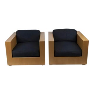 Ralph Lauren Rl2000 Club Chairs - a Pair For Sale
