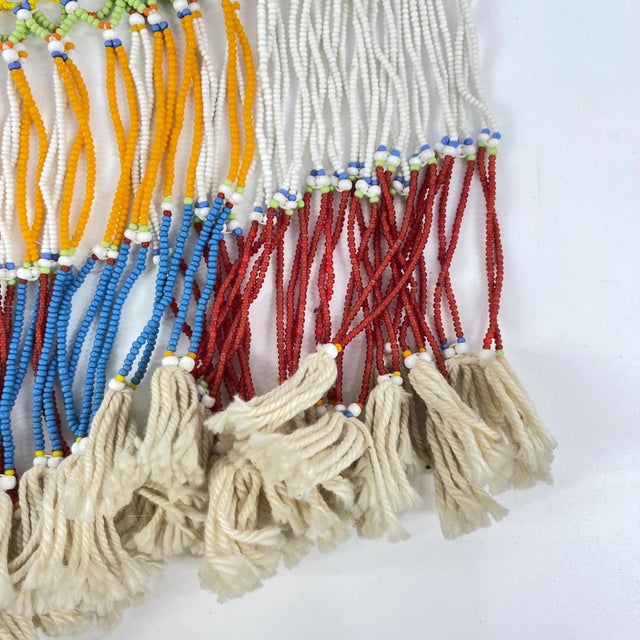 Early 20th Century Zulu Beaded Skirt Shangaan Style South Africa MATTER COLLECTION For Sale - Image 11 of 13