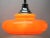 Mid-Century Scandinavian Pendant Light with Acrylic Optical Shade For Sale - Image 9 of 11