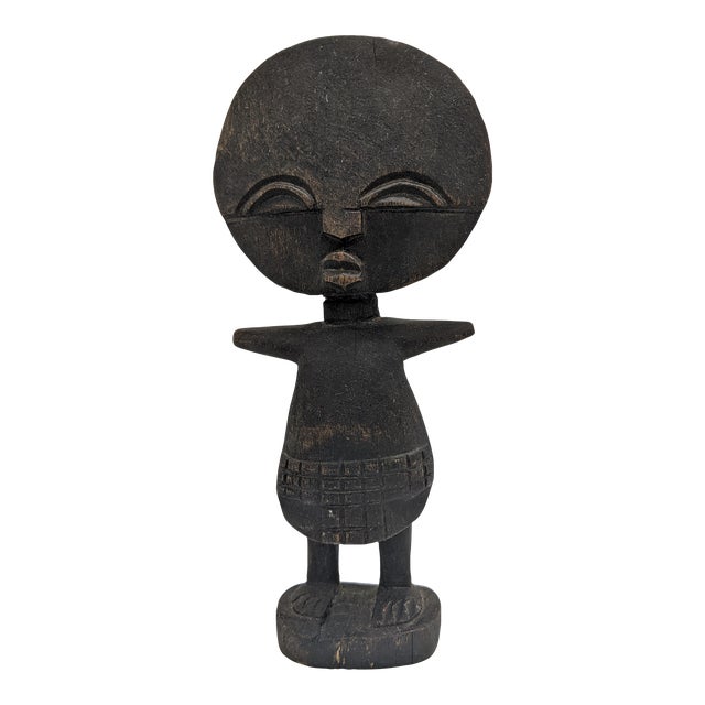 Antique African Fertility Statue Ashanti Tribe Chairish