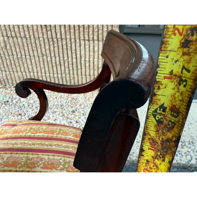 Mid 20th Century Regency Style Mahogany Dining Chairs- Set of 6 For Sale - Image 12 of 17