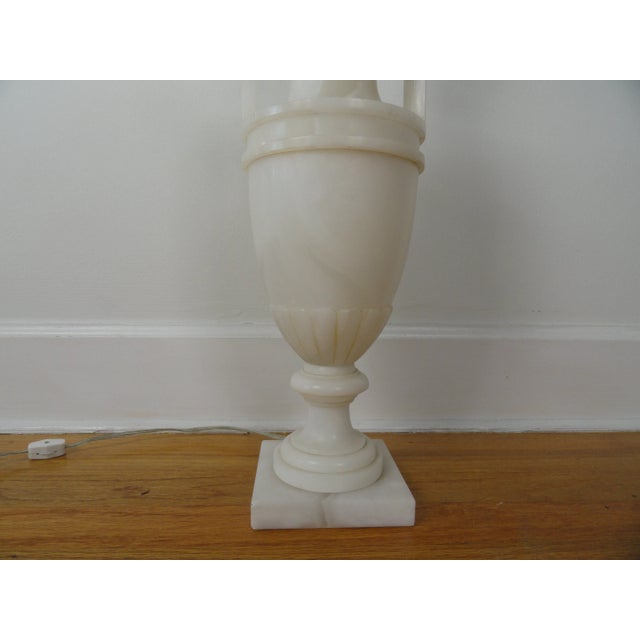 Neoclassical 1960s Neo-Classical Style Marble Trophy Lamp For Sale - Image 3 of 8
