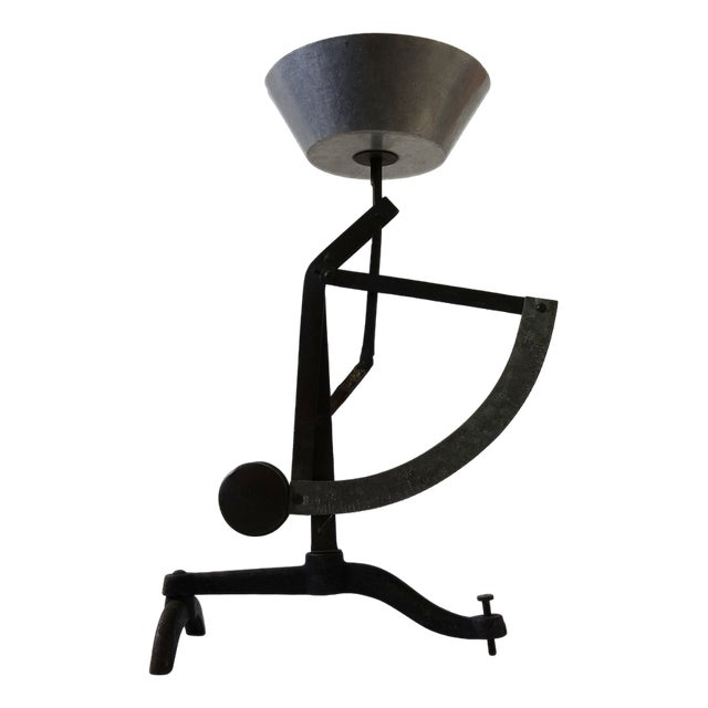 Vintage Letter Scale in Cast Iron, Sweden, 1900s For Sale