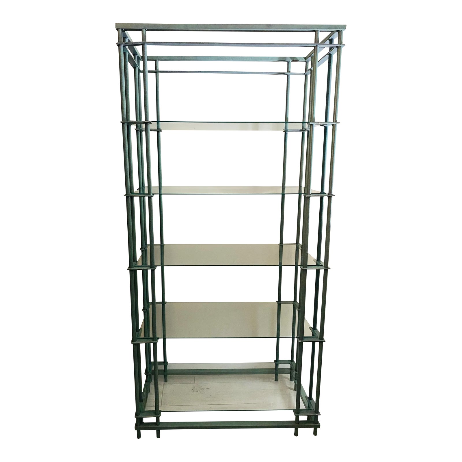 Mid 20th Century Modern Étagère Bookcase in the Style of Walter Lamb