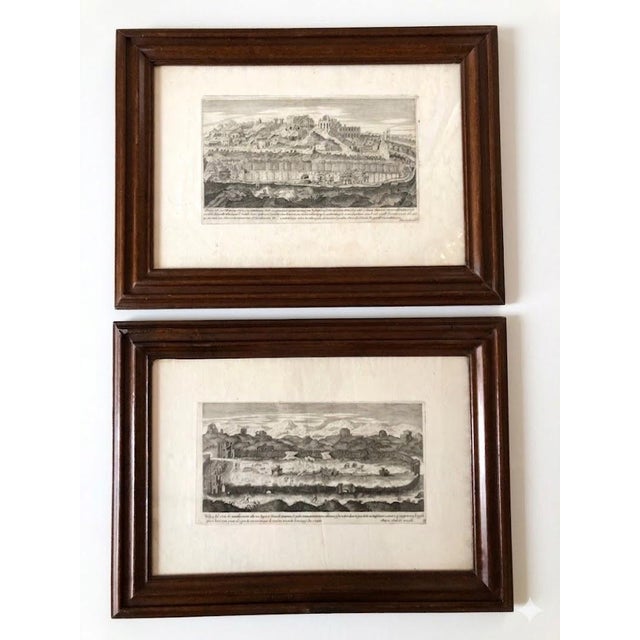 Brown Marco Sadeler, The Circus Maximus and the Circus of Caracalla, 1606, Engravings, Framed, Set of 2 For Sale - Image 8 of 8