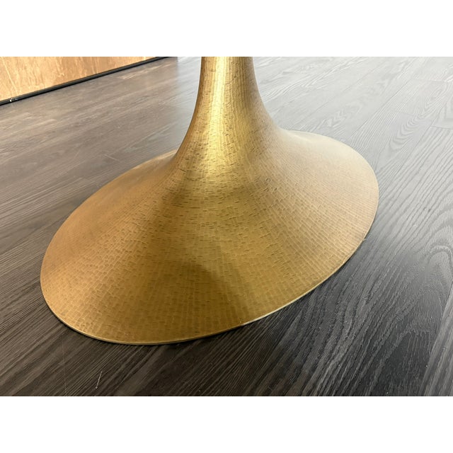 Rh Aero Stone Oval Dining Table — 96" For Sale - Image 10 of 18