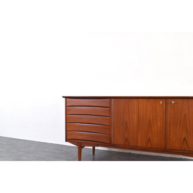 Mid-Century Modern Teak Sideboard from Frederik Kayser, 1960s For Sale - Image 15 of 18
