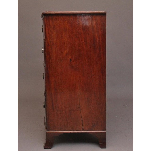 Antique Mahogany Bowfront Chest, 1810 For Sale - Image 6 of 11