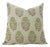 Fabdivine Block Printed Cushion Cover 22x22 Inch Thick Linen-Mayra For Sale
