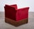 Danish Red Velvet Sofa and Lounge Chair Set, 1950s For Sale - Image 14 of 15