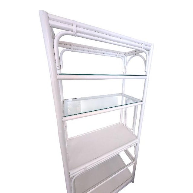 Vintage Bamboo Etagere For Sale - Image 4 of 7