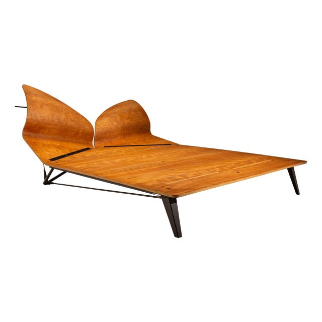 Dimanche Matin Double Bed by Christer Schweilz for Pallucco, Italy, 1991 For Sale