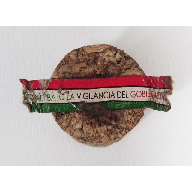 Large Mexican Figurative Ceramic Decanter on Wood Base, C. 1970s For Sale - Image 13 of 13