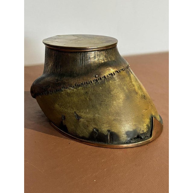 ORROCKS Mounted Hoof Inkwell Jorrocks from Rowland Ward Piccadilly, 1913 For Sale - Image 6 of 8