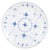 1920s Royal Copenhagen, Blue Fluted Plain Round Porcelain Serving Dish, 1920s For Sale - Image 5 of 5