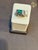 1.3 Ct Colombian Emerald Cut Emerald & 1 Ct Diamond 14 Kt White Gold Ring Size 7 For Sale - Image 9 of 18