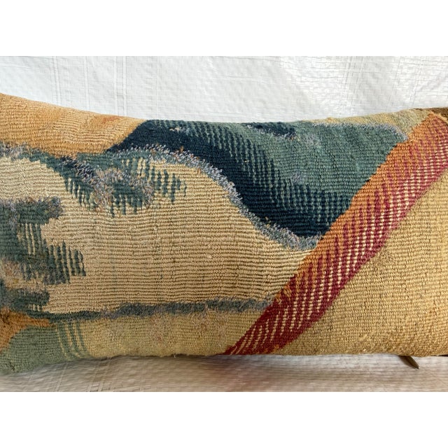 17th Century Brussels Tapestry Pillow With Abstract Design For Sale In Los Angeles - Image 6 of 7