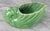 Mid-Century Coastal Avocado Green Nautilus Shell Planter For Sale - Image 4 of 10