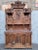 Antique Gothic French Monumental Carved Figural Walnut Cabinet For Sale - Image 11 of 11