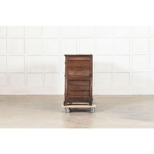 Wood George III English Oak Dresser Base, 1790s For Sale - Image 7 of 18