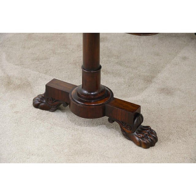 William IV Writing Table in Mahogany, 1830 For Sale - Image 6 of 11