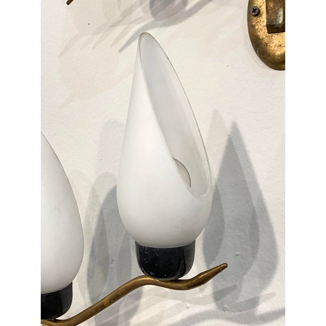 Wall Lights from Stilnovo, 1960, Set of 3 For Sale - Image 5 of 11