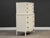 Shabby Chic 1960s White Shabby Chic Modern Tall Dresser For Sale - Image 3 of 11
