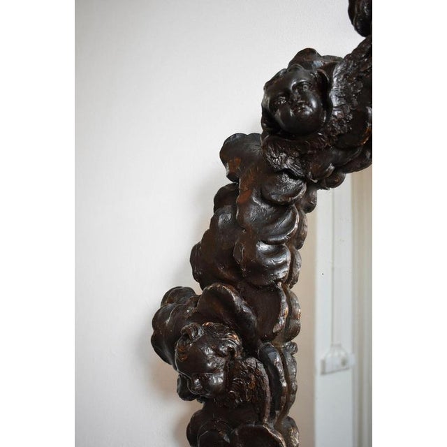 Baroque Mirror, 18th Century For Sale - Image 5 of 6