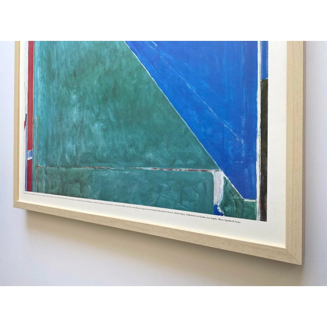 Richard Diebenkorn Vintage 1986 Abstract Expressionist