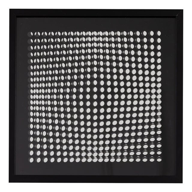 Victor Vasarely, Kinetic Composition V, Print For Sale