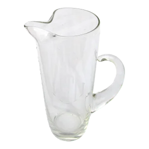 Mid-Century Modern Cocktail / Martini Pitcher, Monogrammed