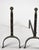 19th Century Iron Fireplace Andirons, Set of 2 For Sale - Image 3 of 8