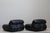 Soriana Armchair in Leather by Afra and Tobia Scarpa for Cassina, 1969, Set of 2 For Sale - Image 11 of 16