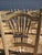 French Country Vintage French Wheat-Sheaf Dining Chairs With Rush Seats - Set of 10 For Sale - Image 3 of 18