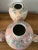 1980s Palm Beach Peach Pair of Floral Ginger Jars For Sale - Image 9 of 11