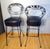 1960s Woodard Chantilly Rose Pair of Barstool Chairs For Sale - Image 4 of 11