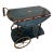 Mid-Century Italian Hollywood Regency Marquetry Drop-Leaf Bar Cart For Sale