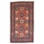 Red Antique Zabihi Collection Persian Heriz Scatter Rug - 3'4" x 4'6" For Sale - Image 8 of 10