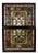 Antique Stained Glass Window For Sale