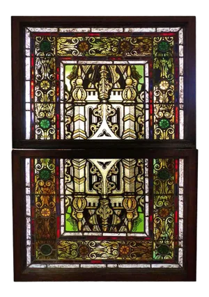 Stained Glass Window - Antique