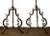 Traditional 19th Century Wrought Iron & Brass Torchieres For Sale - Image 3 of 11