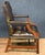 Large Gainsborough Library Armchair of Tufted Leather From England For Sale In Austin - Image 6 of 13