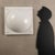 Opal ceiling light, model 199-b, designed by Giuseppe Ostuni for O-Luce. This lamp is a distinctive example of 1950s and...