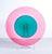 Polychrome blown glass plate from murano, designed by yoichi ohira for de majo. Murano, 1990 origin murano period 1990...