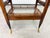 Metal Art Deco Walnut and Brass Tea Trolley with Serving Tray, 1920s For Sale - Image 7 of 12