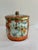 Vintage Daher Chinoiserie Floral Tin With Brass Knob Lid, England For Sale - Image 4 of 10